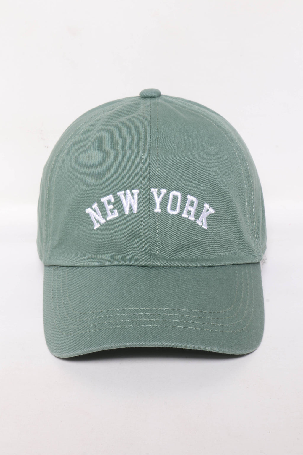 New York Solid Cotton Hat.