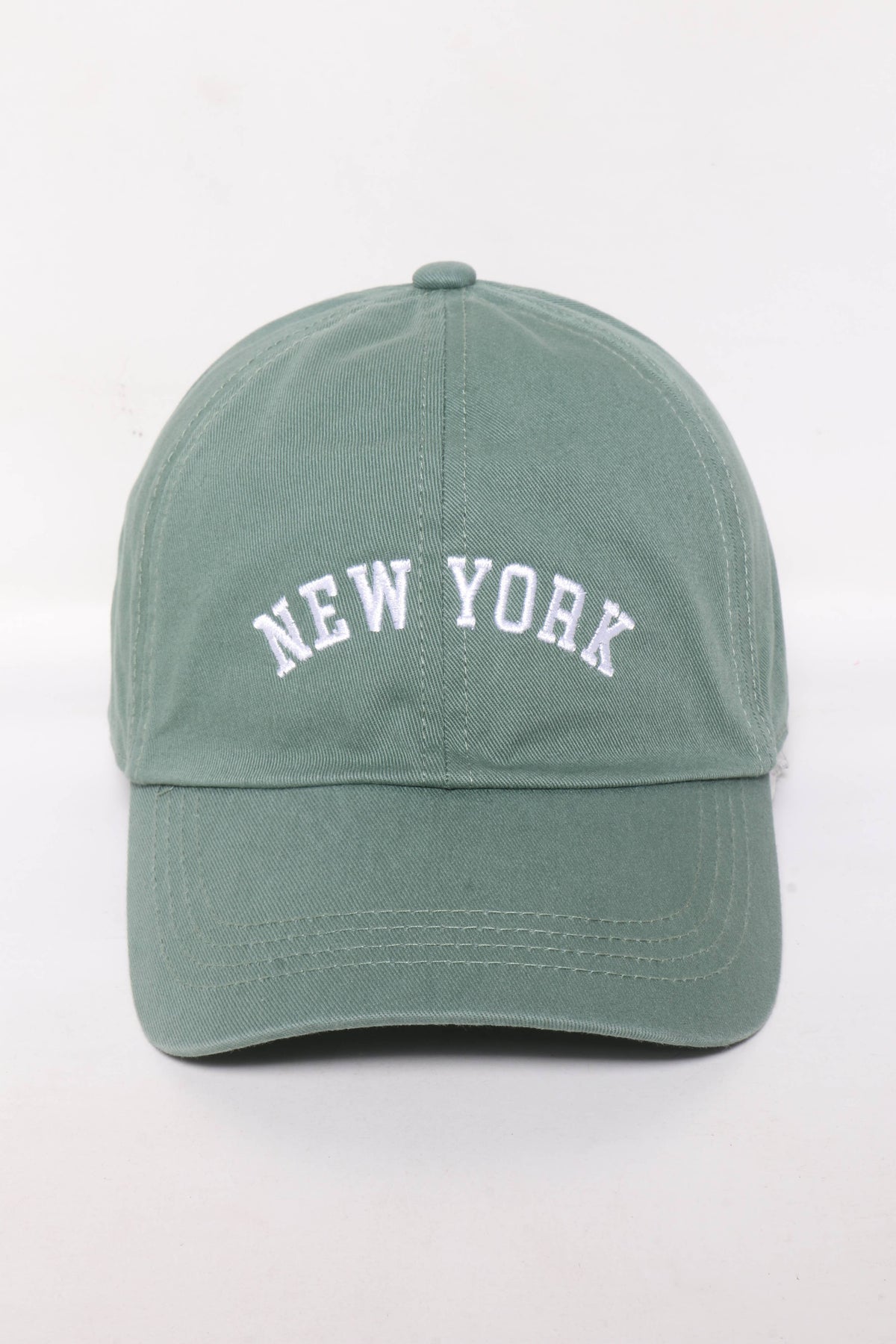 New York Solid Cotton Hat.