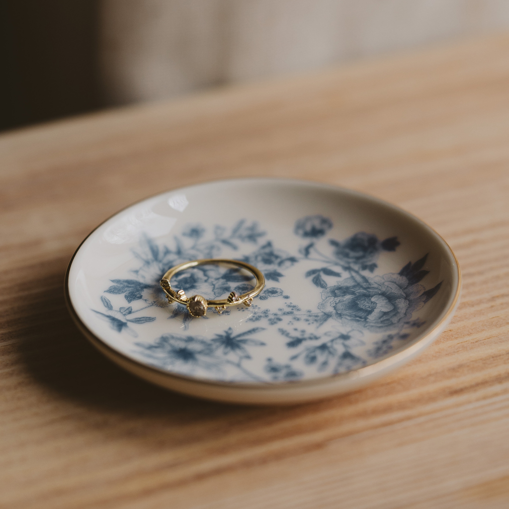 Blue Delft Jewelry Dish - Home Decor & Gifts