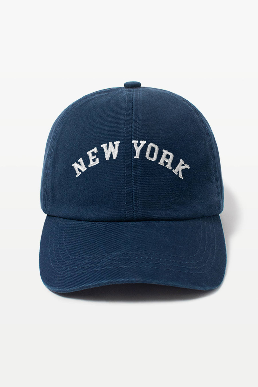 New York Solid Cotton Hat.