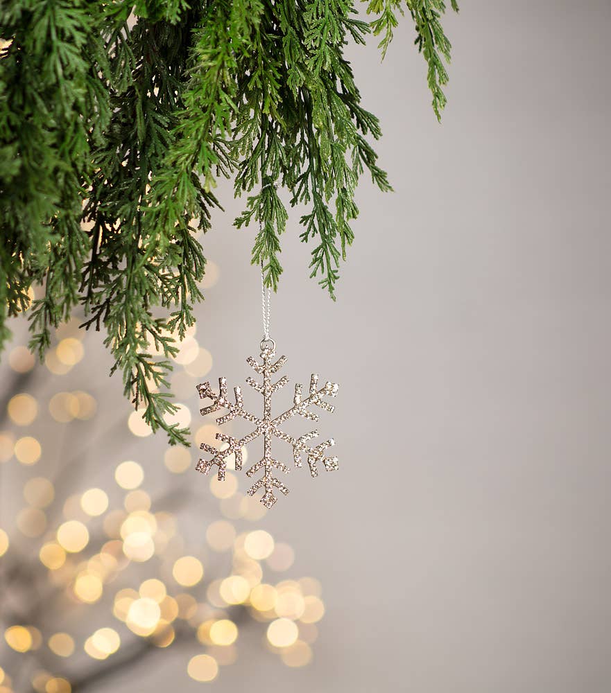 Jewelled Snowflake Ornament