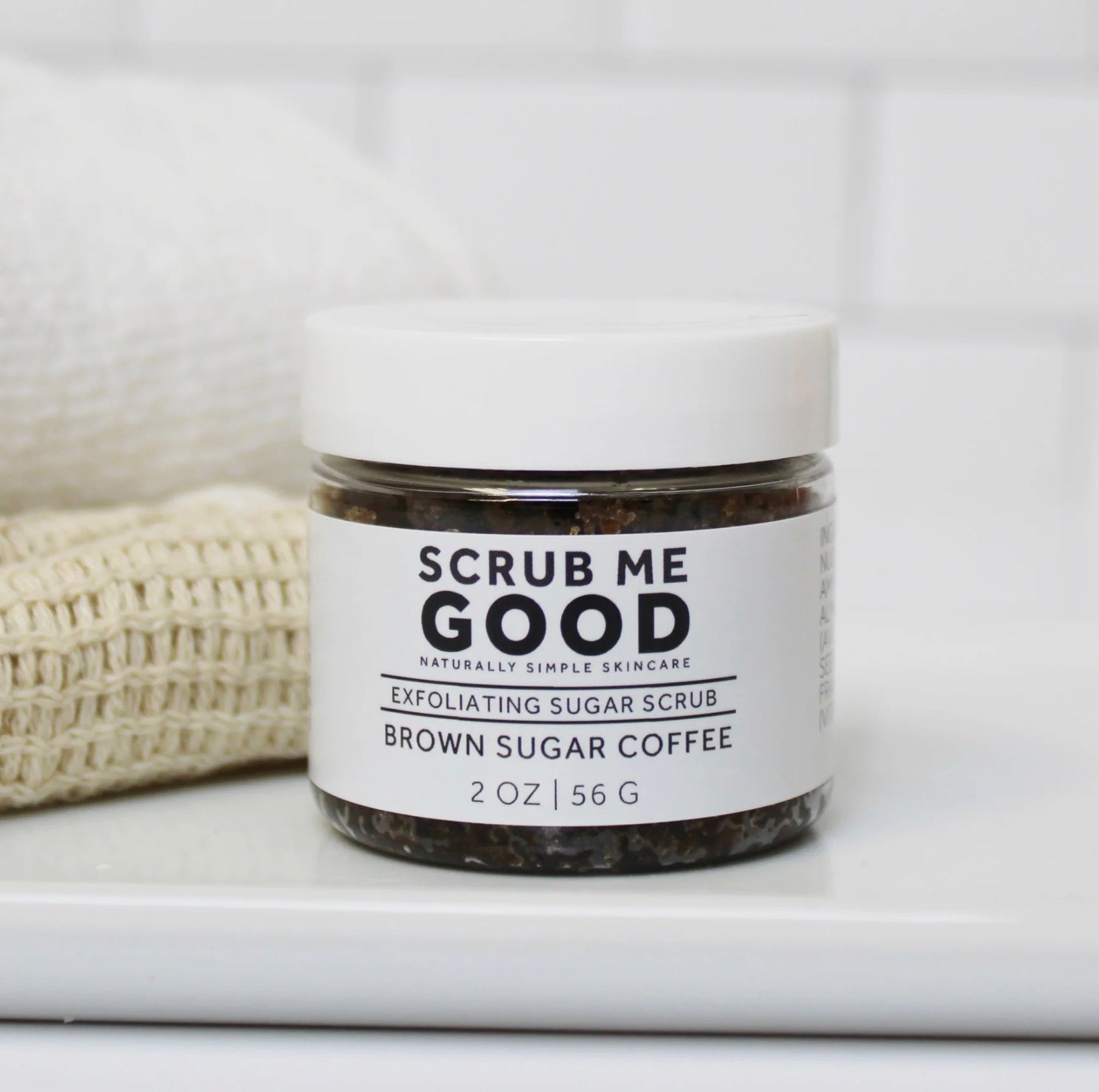 Scrub Me Good Exfoliating Sugar Scrub Brown Sugar Coffee