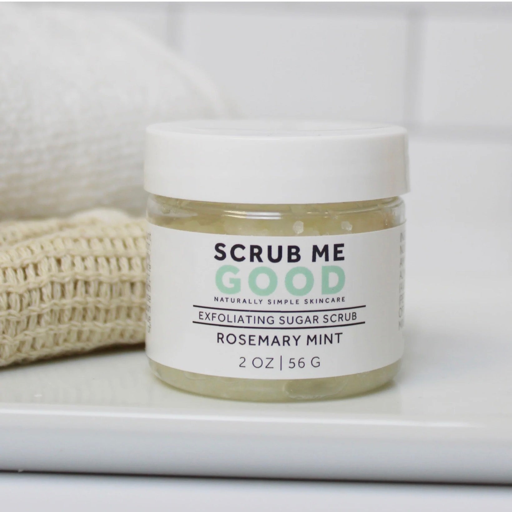 Scrub Me Good Exfoliating Sugar Scrub Rosemary Mint