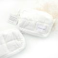 The Cloud Bag: 100% Cotton cosmetic bag