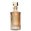 Vertical Optic Decanter-Amber-10.5"H(28oz) - Clearance