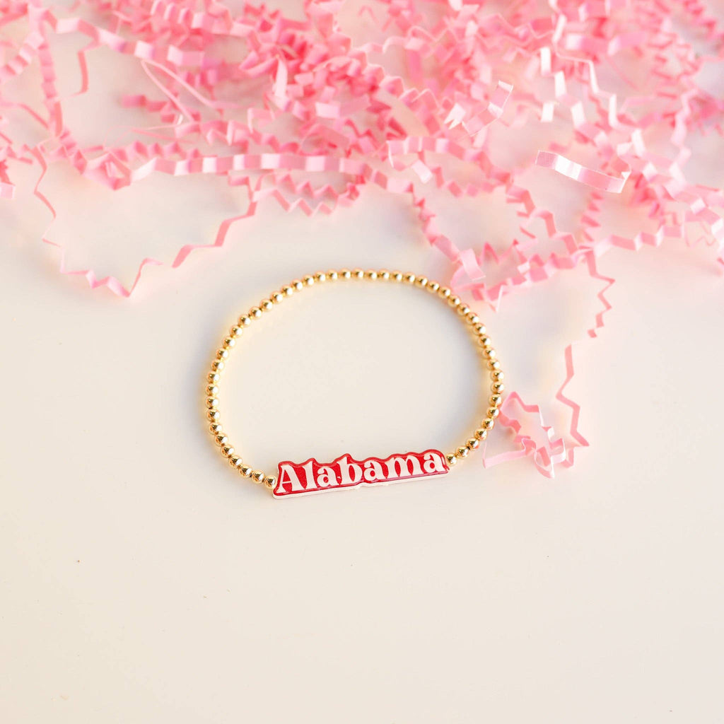 Alabama BB Bead Bracelet