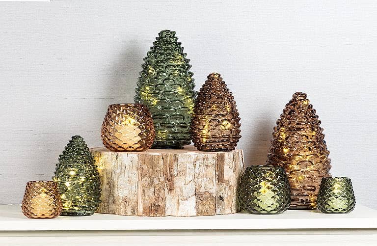 Small Pinecone Tealight