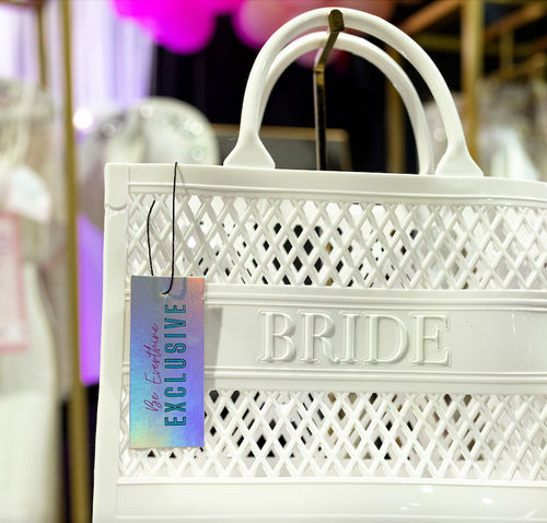 BRIDE - Embossed Jelly Tote