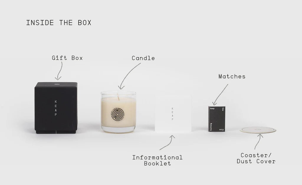 Keap Candle - Wood Cabin